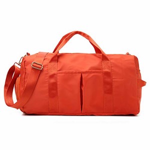 スポーツバッグ 修学 旅行カバン 大容量 ボストンバッグ ジム ヨガ 出張 duffel bag 35L シューズ収納付き 一泊二日 乾湿分離