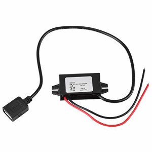 2021年お正月スペシャルコンバーターレギュレーターケーブルワイヤー、12V/24VからUSB 5Vへの3A防水シェイクプルーフ、オーディオラジ