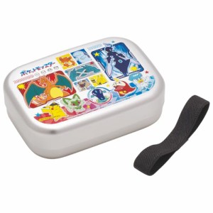 スケーター(Skater) 弁当箱 370ml アルミ製 保温庫対応 ランチベルト付き 子供用 ポケットモンスター 24 日本製 ポケモン AL