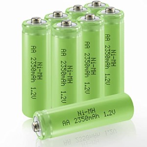 充電式電池 単3 単三 充電池 充電式 単三電池 単3電池 充電電池 2350mAh ニッケル水素電池 ソーラーライト用 AA 1.2V 時計
