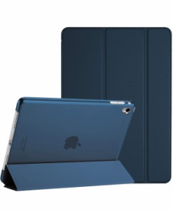 ProCase iPad Pro 9.7ケース スマート 超スリム スタンド フォリオ保護ケース 半透明フロスト バックカバー 対応機種: iP