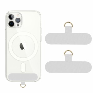 [SHANSHUI] スマホ ストラップホルダースマホアクセサリー Tag Holder 2枚パッチ スマホケースに挟む スマホアクセサリー お