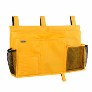 Surblue ベッドサイドストレージバッグ ベッドサイドストレージ 収納ポケット 小物収納 (Yellow)