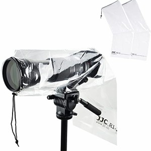 JJC 2枚入 カメラレインコート カメラ用 レインカバー レンズ 長さ?45cm 適用 Canon EOS Kiss M2 M X10i x1