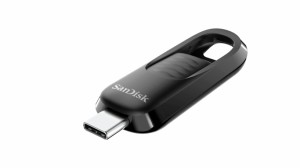 SanDisk (サンディスク) 128GB Ultra Slider USB Type-C フラッシュドライブ - 最大400MB/秒 USB