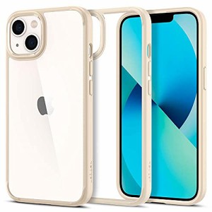 Spigen iPhone13 ケース クリア TPU バンパーケース 2重構造 米軍MIL規格取得 耐衝撃 すり傷防止 黄ばみ無し ワイヤレス