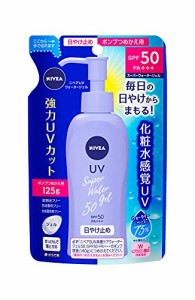 ニベアサン プロテクトウォータージェル SPF50/PA+++ つめかえ用 125g