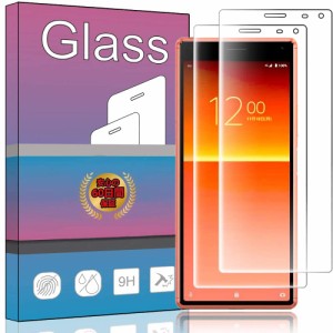 2枚セットSony Xperia 8 lite / SOV42 / SO-02M ガラスフィルム 強化ガラス 液晶 ガラス 超薄型 保護フィルム