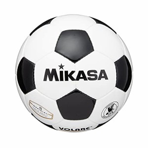 ミカサ(MIKASA) サッカーボール 5号 SVC50VL-WBK 日本サッカー協会 検定球 (一般・大学・高生・中学生用) ホワイト/ブラッ