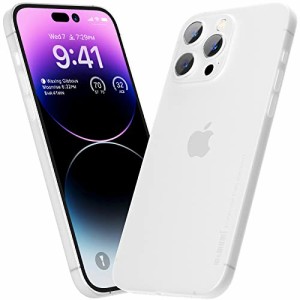 「0.3?o極薄」iPhone 14 Pro Max対応ケース memumiマット質感 オリジナル設計 指紋防止 傷付き防止 6.7インチ 人気ケ