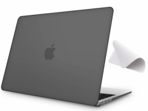 M2 チップモデル つや消しの質感・ブラック 特別版MOTOJI MacBook Air 13.6インチ 用 マット加工 ブラック ケース カバ