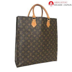 LOUIS VUITTON ルイヴィトン サック プラ トートバッグ ハンドバッグ レディース モノグラムキャンバス ブラウン 茶色 M51140 中古品【鑑