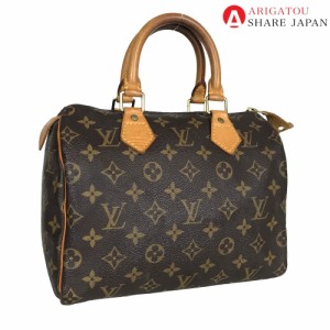 LOUIS VUITTON ルイヴィトン スピーディ 25 ミニボストンバッグ ハンドバッグ レディース モノグラムキャンバス ブラウン 旅行用 茶色 M4