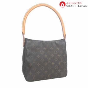 LOUIS VUITTON ルイヴィトン ルーピング MM スリングバッグ ショルダーバッグ レディース モノグラムキャンバス ブラウン 肩掛け 茶色 M5