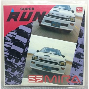 希少 ダイハツ ミラ/MIRA SUPER RUN EPレコード