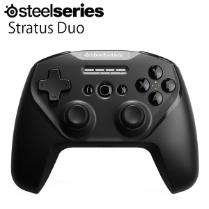 SteelSeries Stratus Duo 69075 Bluetooth接続  2.4GHz 無線レシーバー付 コントローラー スティールシリーズ  フォートナイト duo デュ