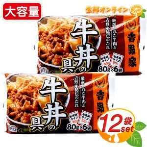 ≪6袋入×2箱セット≫【吉野家】牛丼の具 お茶碗1杯分 ミニ牛丼の具 ◇お家で簡単に食べれる吉野家の味◇ 牛丼 クール冷凍【コストコ】