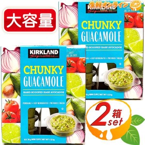 ≪16個入×2箱セット≫【KIRKLAND】カークランド チャンキー ワカモレ アボカドディップ (グァカモレ) 907g クール冷蔵【コストコ】