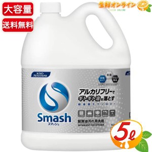 ≪5L≫【花王プロシリーズ】スマッシュ 業務用 マルチキッチンクリーナー 厨房設備用洗浄剤 花王プロフェッショナル・サービス kao