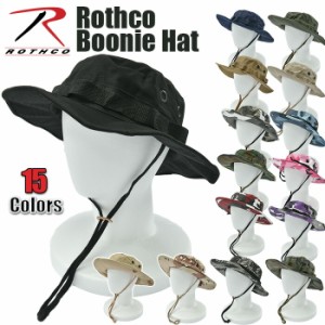 ロスコ ハット メンズ レディース キッズ ROTHCO ミリタリーハット サファリハット 帽子 ブーニーハット バケットハット 紐付き 大きいサ