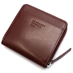 マーガレット・ハウエル アイデア べジタンレザー 二つ折財布 おぼしき  