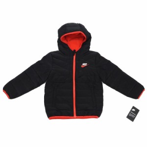 未使用品 NIKE ボーイズ パディングジャケット 【サイズ：5-6YRS(110〜116cm)】 ブラック ナイキ 子供服 5WHA/091227/GDEC27/SYM/HM