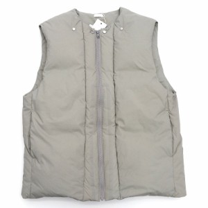 未使用品 SEEALL ミニマル ダウンベスト 【サイズ：2】 KHAKI シーオール メンズ 5WHB/L0414S/HOVE04/HM