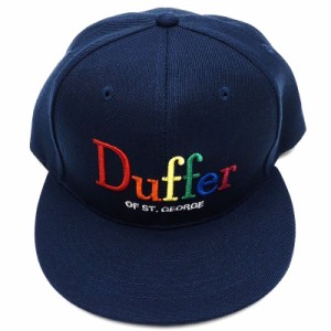 新品 The DUFFER of ST.GEORGE キャップ 【サイズ：FREE】 ネイビー オリーブ ダファー メンズ 5DB/H03257R1/GAUG29/HM/SYM