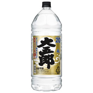 アサヒ 焼酎大五郎 20度 すっきり純水仕上げ ペットボトル 甲類 4L 4000ml 1梱包4本まで