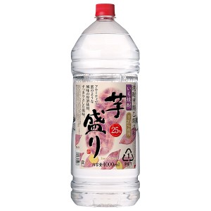 合同酒精 芋焼酎 芋盛り 25度 ペットボトル 焼酎甲類乙類混和 4L 4000ml 1梱包4本まで