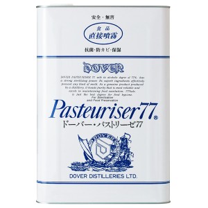 ドーバー パストリーゼ77 詰め替え用 17200ml（15kg） 他商品と同梱不可 アルコール消毒液 消毒 消臭 抗菌 防カビ 業務用 1斗缶