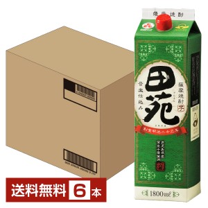 田苑酒造 芋焼酎 田苑 芋 25度 1800ml 紙パック 6本 1ケース いも焼酎 鹿児島