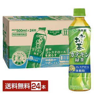 特定保健用食品 伊藤園 おーいお茶 カテキン緑茶 500ml ペットボトル 24本 1ケース トクホ 送料無料