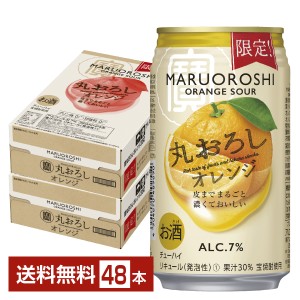 チューハイ 数量限定 宝酒造 寶 タカラ 丸おろし オレンジ 350ml 缶 24本×2ケース（48本） 送料無料