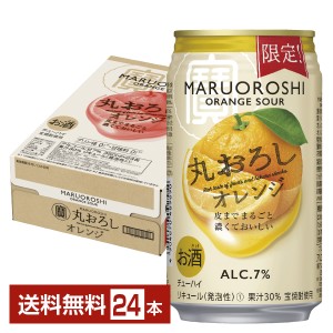 チューハイ 数量限定 宝酒造 寶 タカラ 丸おろし オレンジ 350ml 缶 24本 1ケース 送料無料