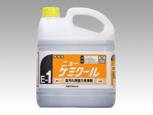  ニイタカ 油汚れ用 油落し 洗剤 ニューケミクール4kg 業務用 洗剤 プロ仕様　レストラン　厨房00016952【1本入/バラ】