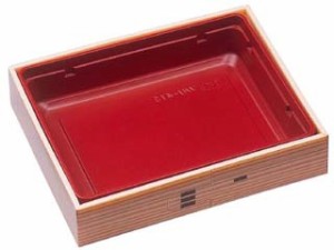 弁当容器 わっぱ WU-413-35 本体のみ 業務用 業者 175×142×35mm 使い捨て容器 電子レンジ可 エフピコ 136025【20枚入/バラ】