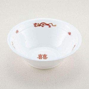 (600枚) 弁当容器 ラーメン 大(本体)龍(600) 青葉紙業 00429515