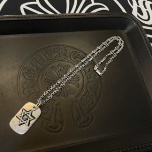 Chrome Hearts クロムハーツ ヴィンテージ スカウトフラワー 六芒星 ペンダントネックレス