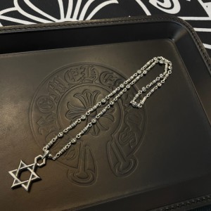 Chrome Hearts クロムハーツクラシックヴィンテージニューエルネックレス六角ペンダント