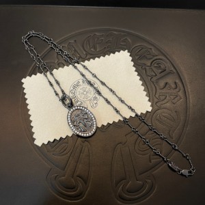 Chrome Hearts クロムハーツ ヴィンテージ エイジドバンブー ネックレス 聖母ペンダント 