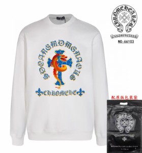 Chrome Hearts ウルトラファイン フラットメッシュ プリント ペプラム スウェットシャツ