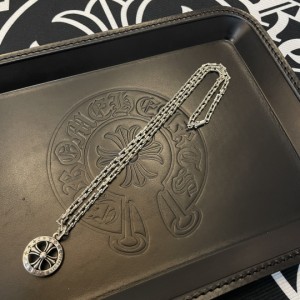 Chrome Hearts クロムハーツ ヴィンテージバンブーネックレス クロスペンダント