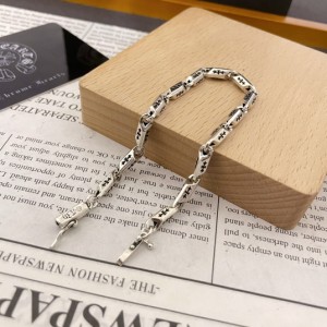 Chrome Hearts クロムハーツ クラシック ヴィンテージ クロス ダイヤモンド ブレスレット