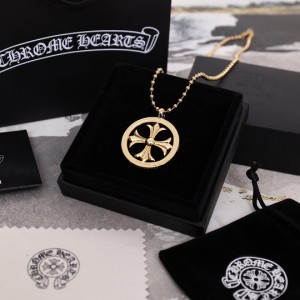 Chrome Hearts クロムハーツ ゴールドクロス ネックレス