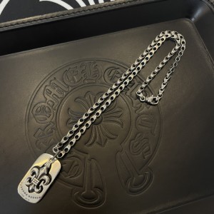 Chrome Hearts クロムハーツ ヴィンテージクロスサークルアンカーペンダントネックレス