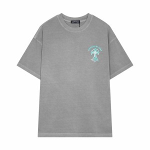 Chrome Hearts クロムハーツ  グラフィティクロスプリント ウォッシュド半袖Tシャツ