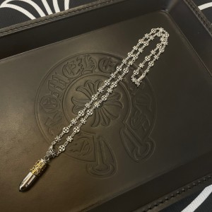 Chrome Hearts クロムハーツ ヴィンテージ十字架ネックレス弾丸ペンダント