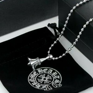 Chrome Hearts クロムハーツ トランペットフラワー ペンダントネックレス