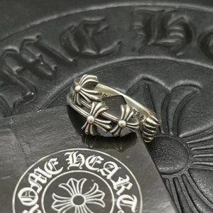 Chrome Hearts クロムハーツ オープンカフ 十字架リング